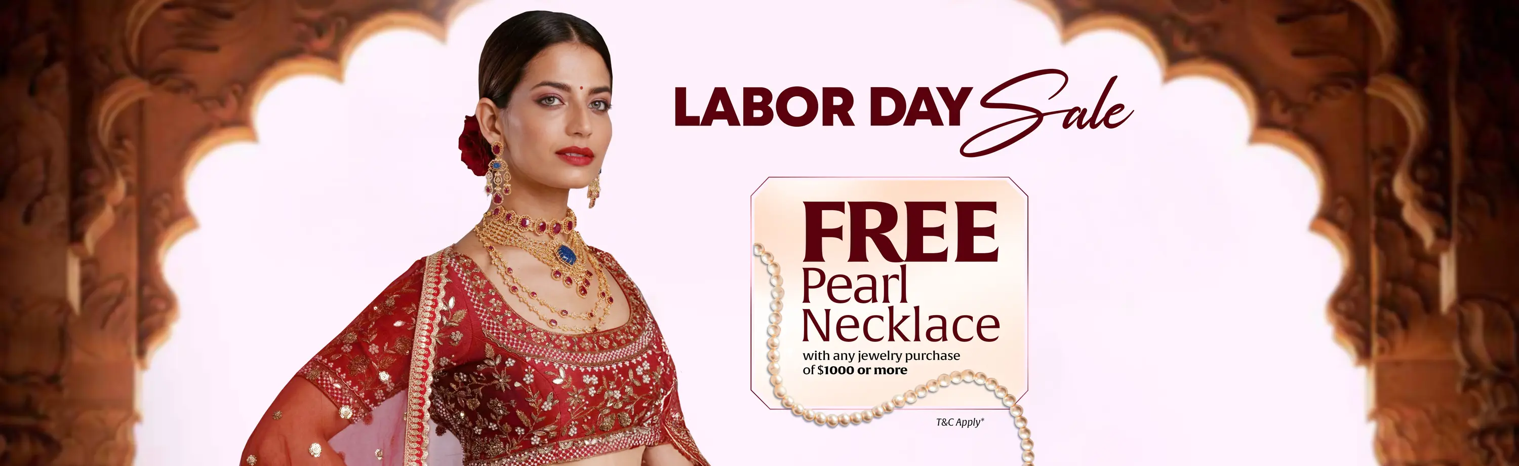 Labor Day Exclusive: Free Pearl Necklace Gift