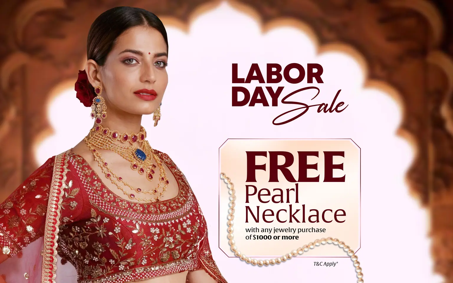 Labor Day Exclusive: Free Pearl Necklace Gift
