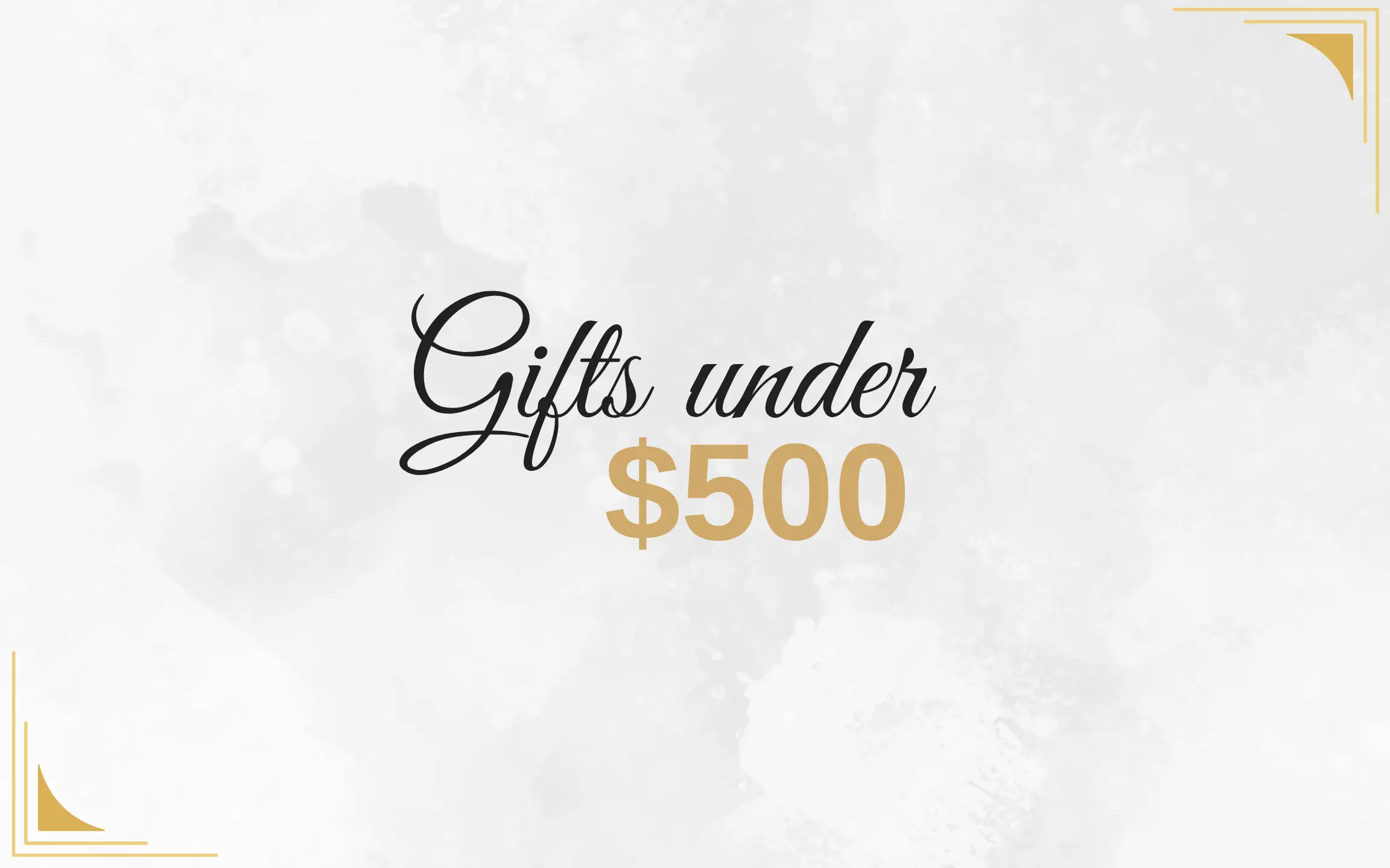 Under $500